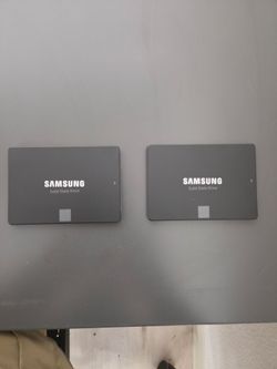 Samsung 870 EVO 250GB SSD x2 – Tested & Working – Great for Upgrade