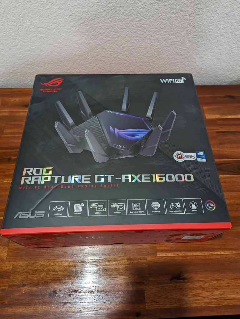 Asus Rog Rapture GT-AXE16000