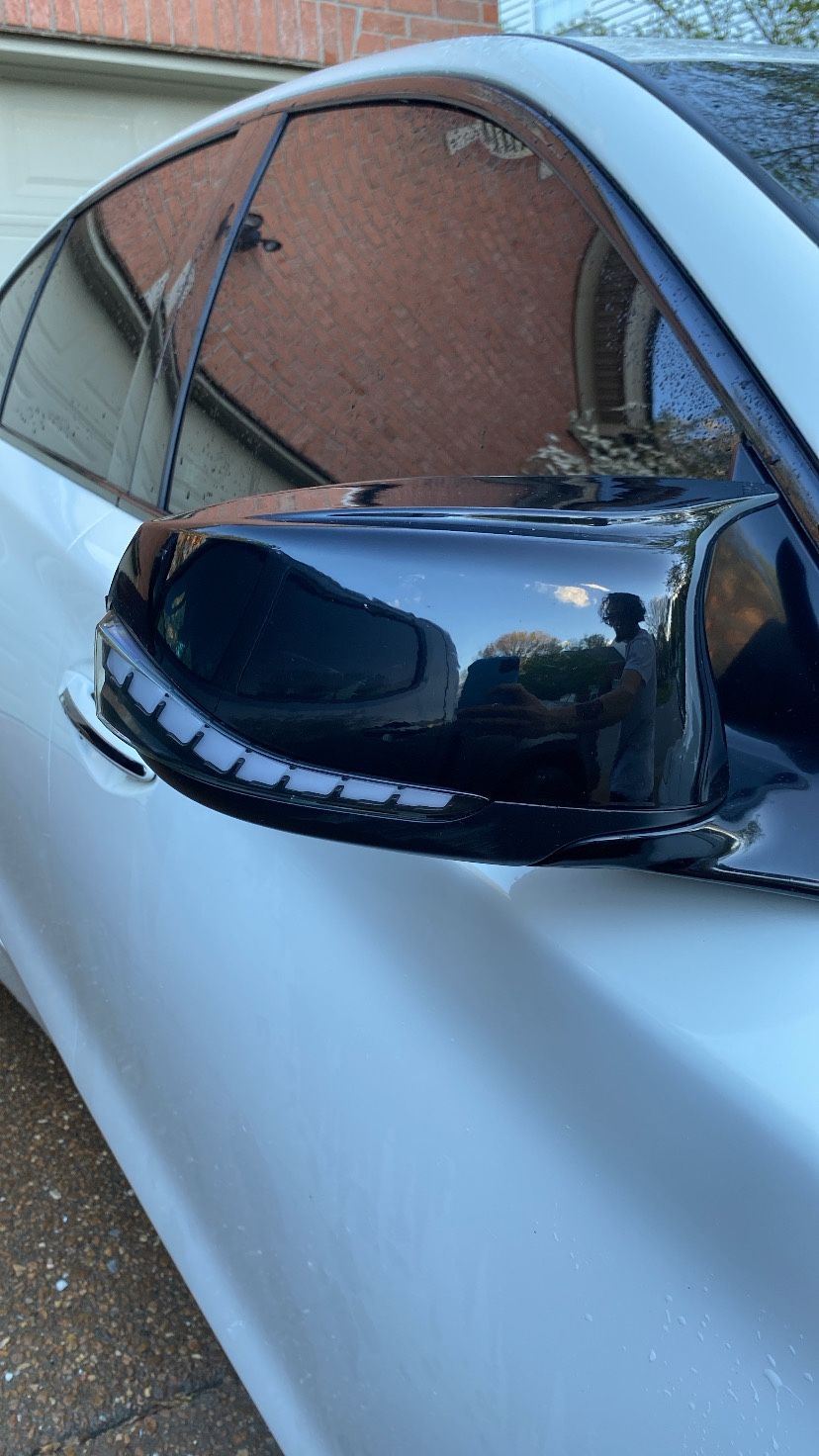 INFINITI Q50 Gloss Black M-Style Mirror Caps