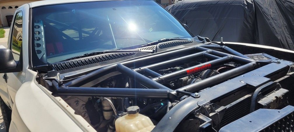 Chevy Silverado Prerunner Engine Cage