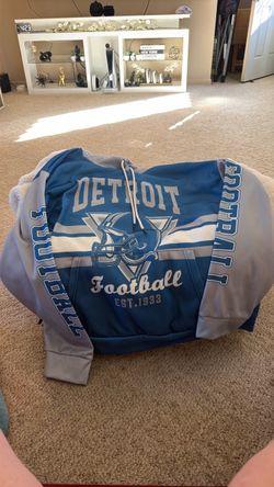 Detroit football hoodie XL