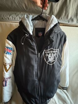 Raiders national championship jacket/puffer/windbreaker