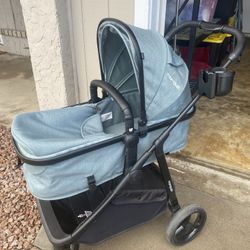 Mompush Stroller With Bassinet 