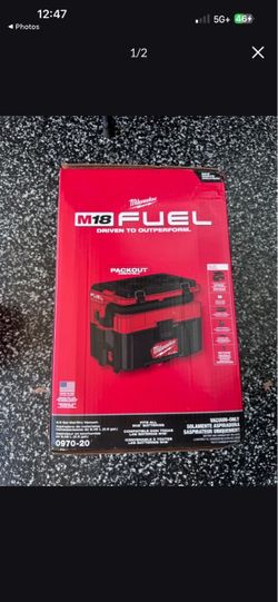 Milwaukee M18 FUEL PACKOUT 18-Volt Lithium-lon Cordless 2.5 Gal. Wet/Dry Vacuum (Vacuum-Only)