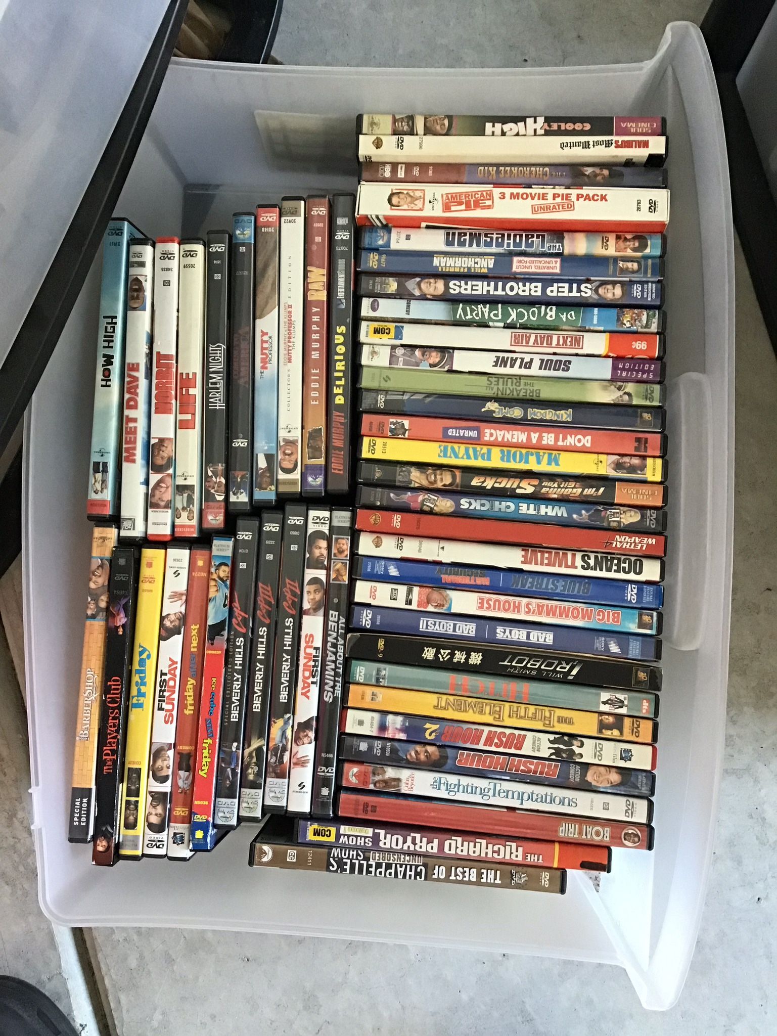 Over 200 DVDs Collection.
