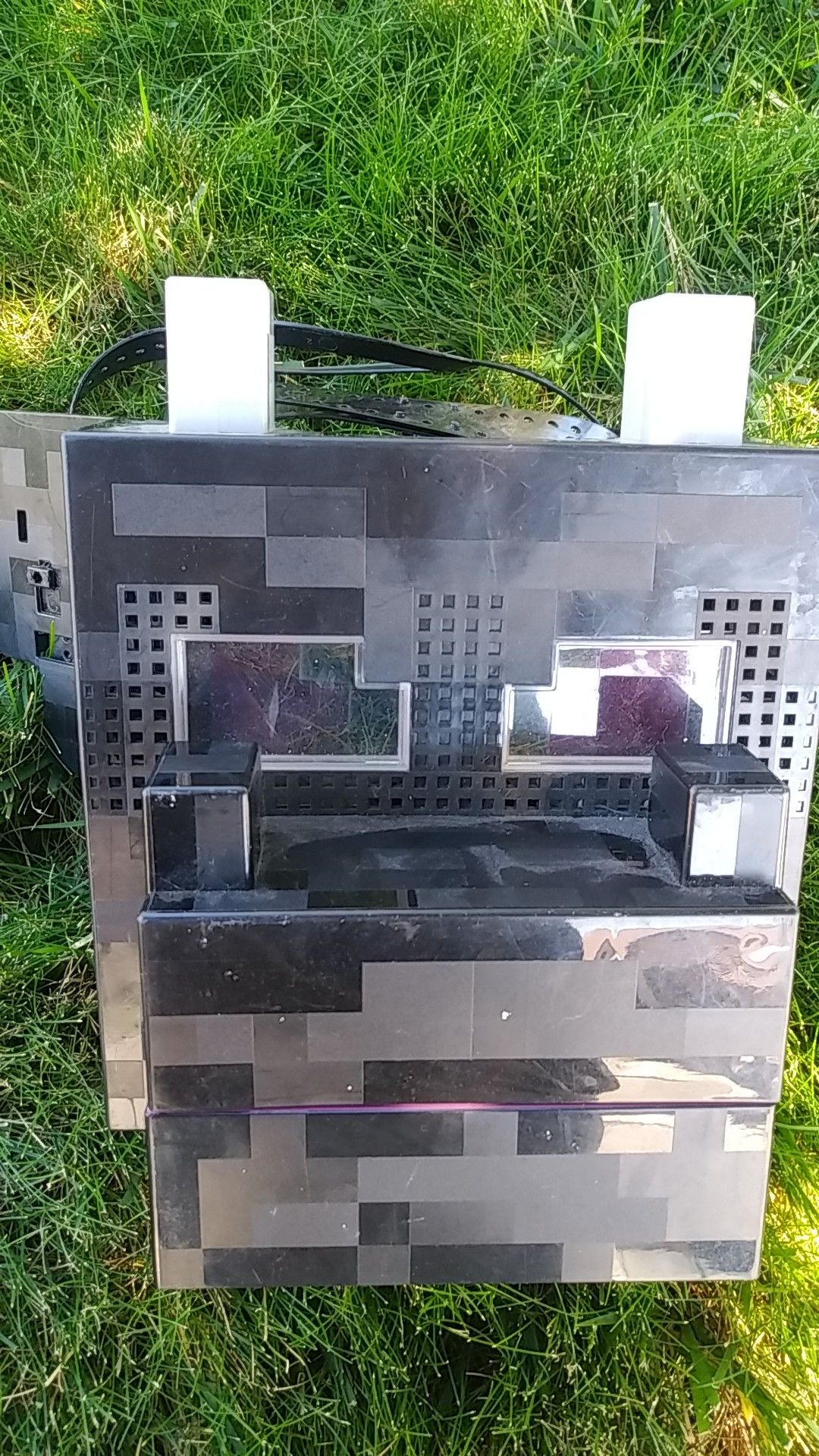 Minecraft Ender Dragon light up head mask Interactive display 2017 Mattel
