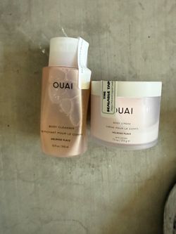 OUAI Melrose Place Body Cleanser & Body Crème Set