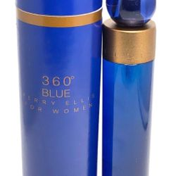 360 Blue by Perry Ellis 3.4 FL.OZ Eau the parfum spray for women NEW $10