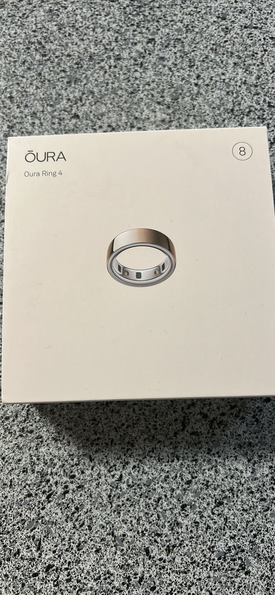 Oura 4 Size 8 Rose Gold