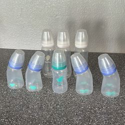 8 Evenflo Balance Standard Neck Bottles 