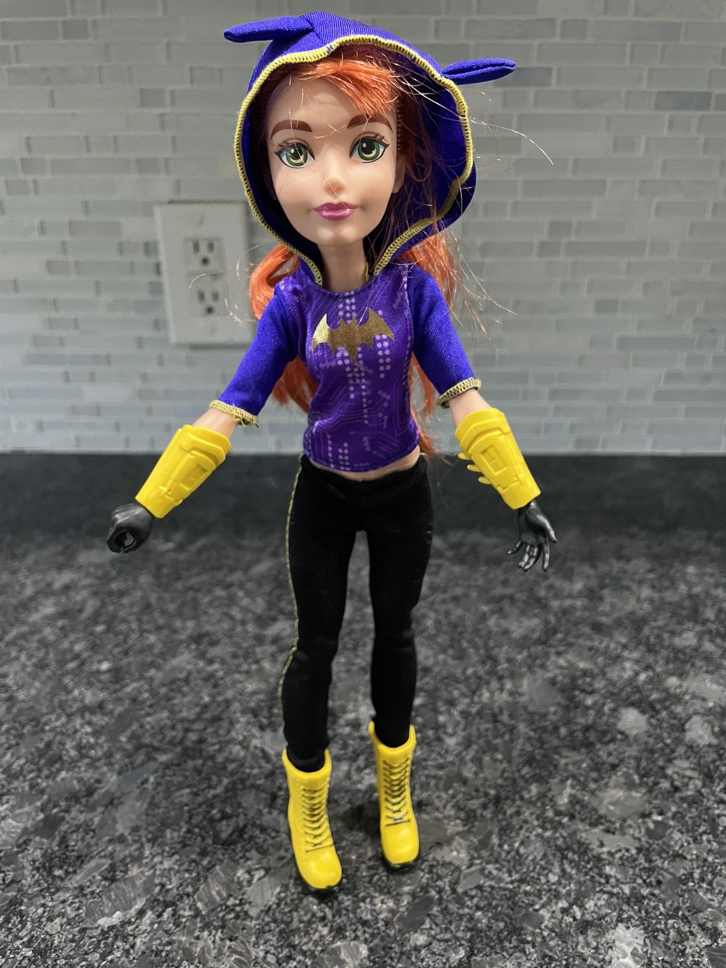 DC Super Hero Girls Batgirl 12" Action Doll Bat Girl Toy W/ Yellow Boots