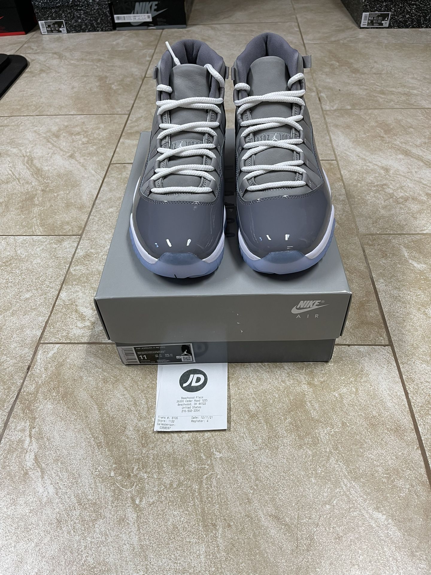 Air Jordan 11 Cool Grey (2021) Size 11