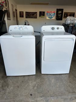 GE washer, and dryer