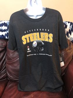 Pittsburgh Steelers Black T-shirt