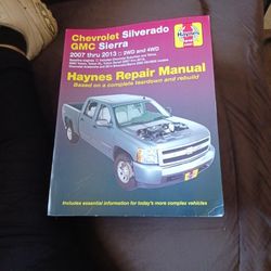 Chev Silverado/Gmc Sierra Haynes Repair Manual 2007-2013