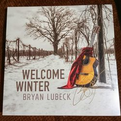 🚨 AUTOGRAPHED VINYL LP BY BRYAN LUBECK