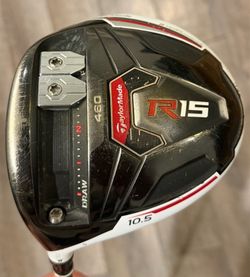 TaylorMade LH R15 460 Driver 10.5° Fujikura Speeder57 Evolution S Flex