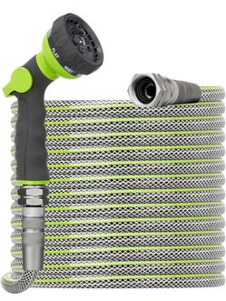 75 FT Heavy Duty Garden Hose, 1/2 ID x 75FT Durable Outdoor Water Hose