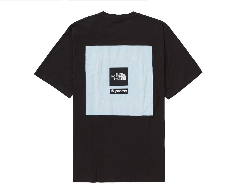 Supreme the north face bandana tee and trekking convertable jacket black Large