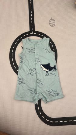 Boys sleeveless onesie 9 months
