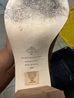 ANTONIO MELANI LEATHER SOLE