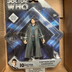 Brand New In The Box Captain jack Harkness Doctor Who Figure Collectible 