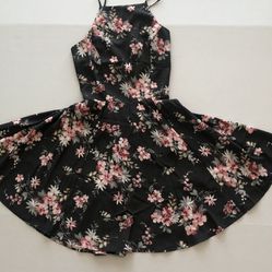 Gray Hollister Floral Dress Size XS