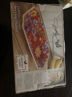 Dolly Parton 11.625 in. Ceramic Serving Platter