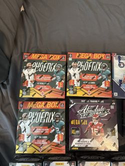 3 Panini Mega Boxes $100