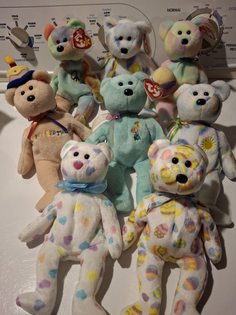 TY BEANIE BEARS