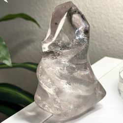 Clear Quartz Flame  🌈 