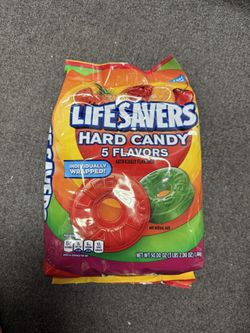 LIFESAVERS HARD CANDY 5 FLAVORS. NET WT 50.00 OZ (3LBS 2.00 OZ) 1.4kg. Pick Up In West Hollywood