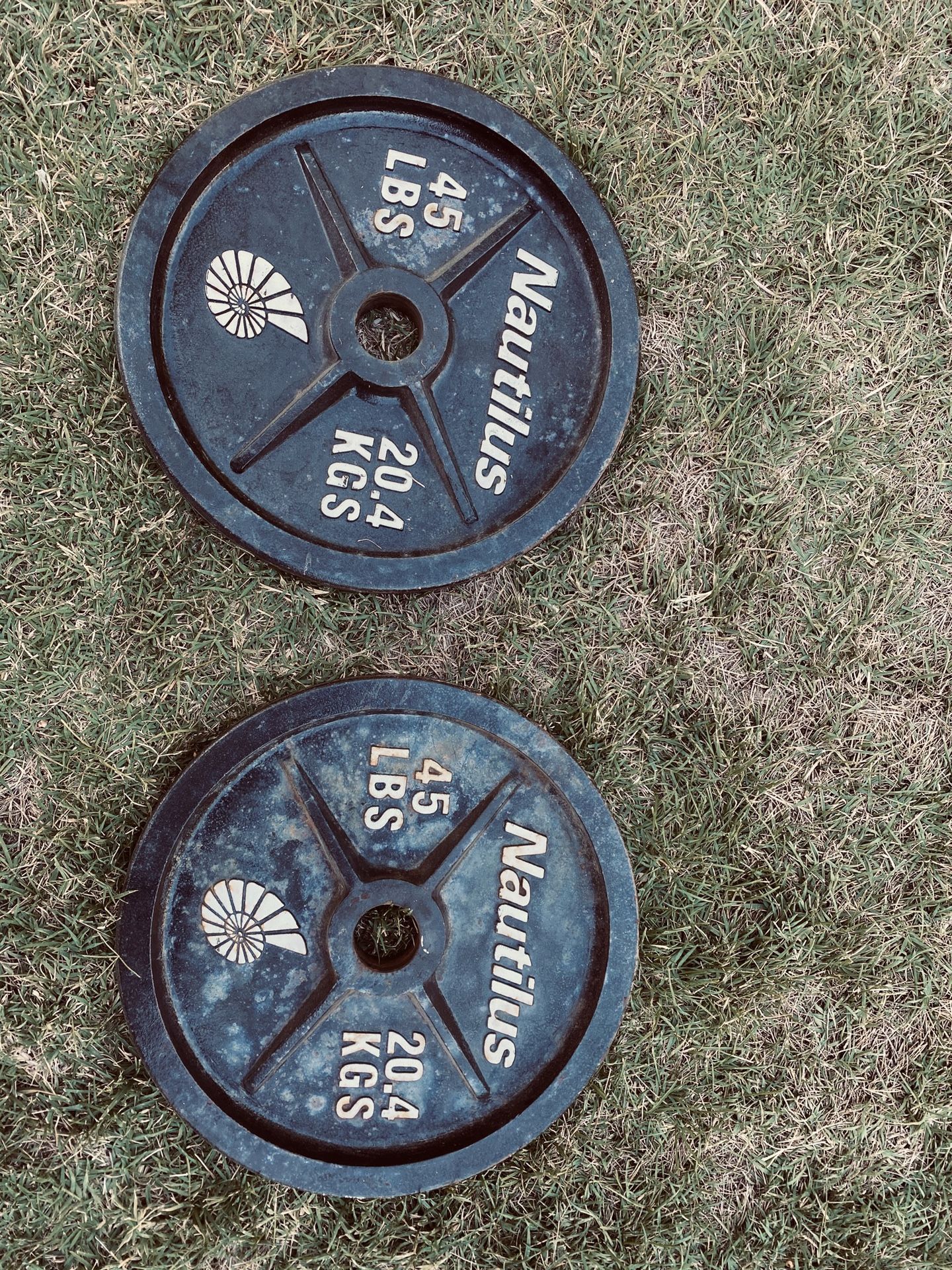 45 LBs Olympic Plates