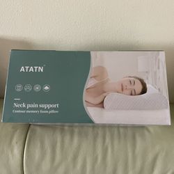 neck pain support contour memory pillow