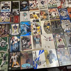 Lot Of 45 Serial Numbered NFL Cards