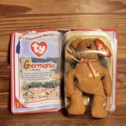 Ty international Bear Germania the bear from McDonalds Beanie Babies