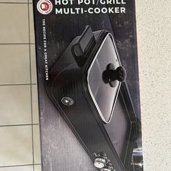 Hot pot grill multi cooker