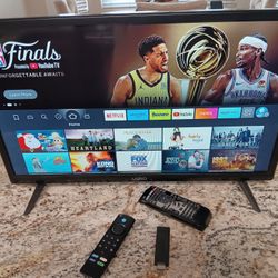 Smart 32 Inch Roku TV Just Like New With Remote $79