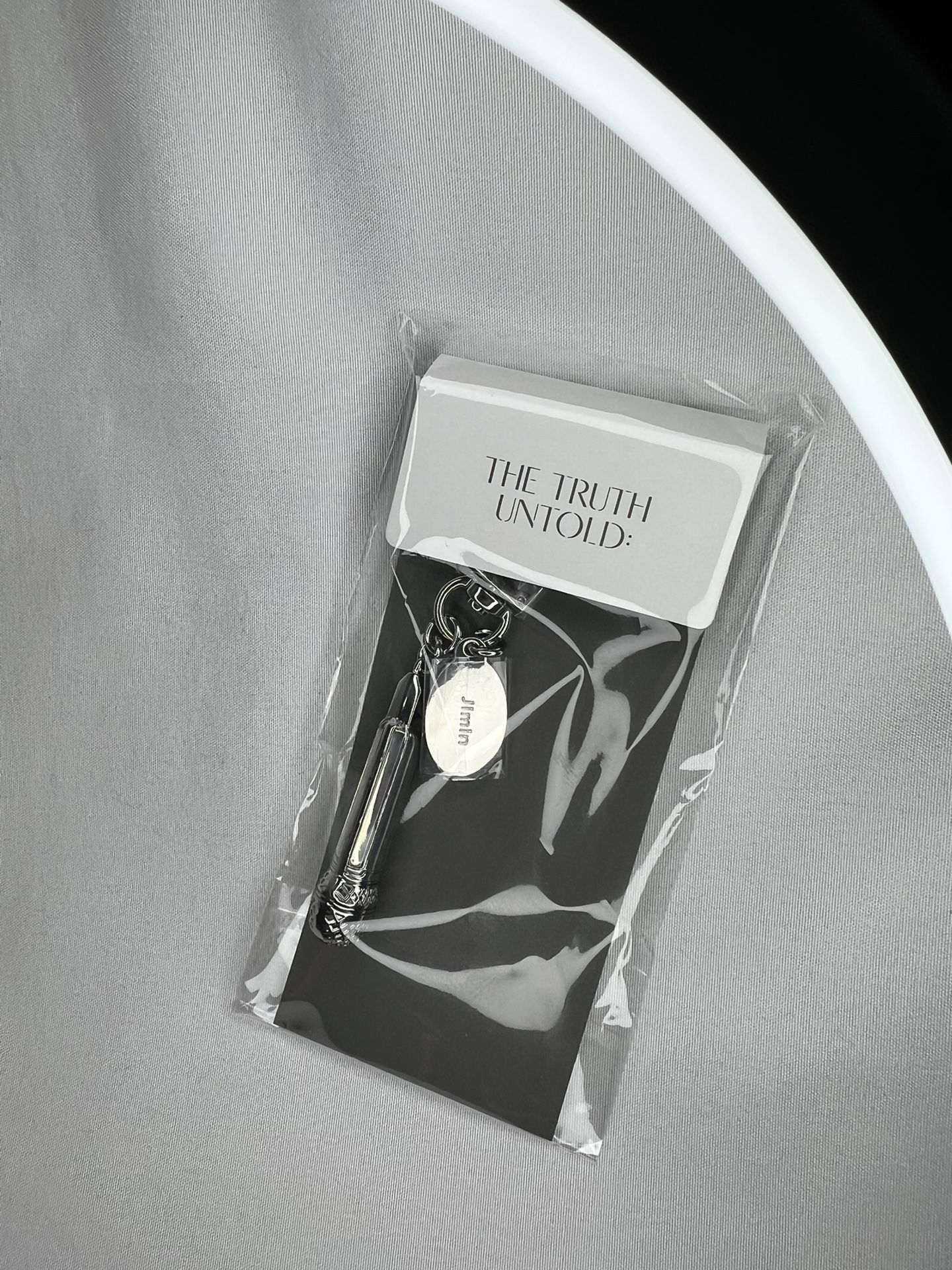 Jimin The Truth Untold Mic Keychain