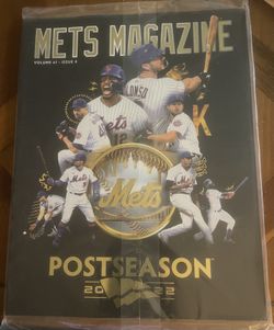 Mets 2022 Postseason program
