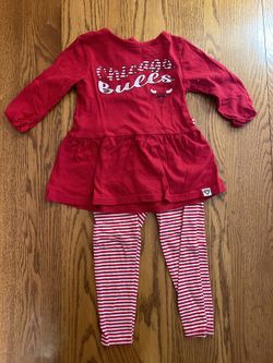 Girls 2T Chicago Bulls Set  
