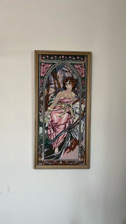 Needle point original 33” x 15”