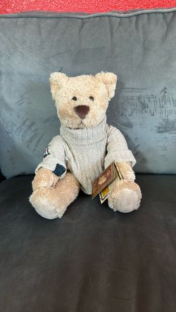 Teresa Kogut Books Are Fun Plush "Old Friend" Teddy Bear Knit Sweater