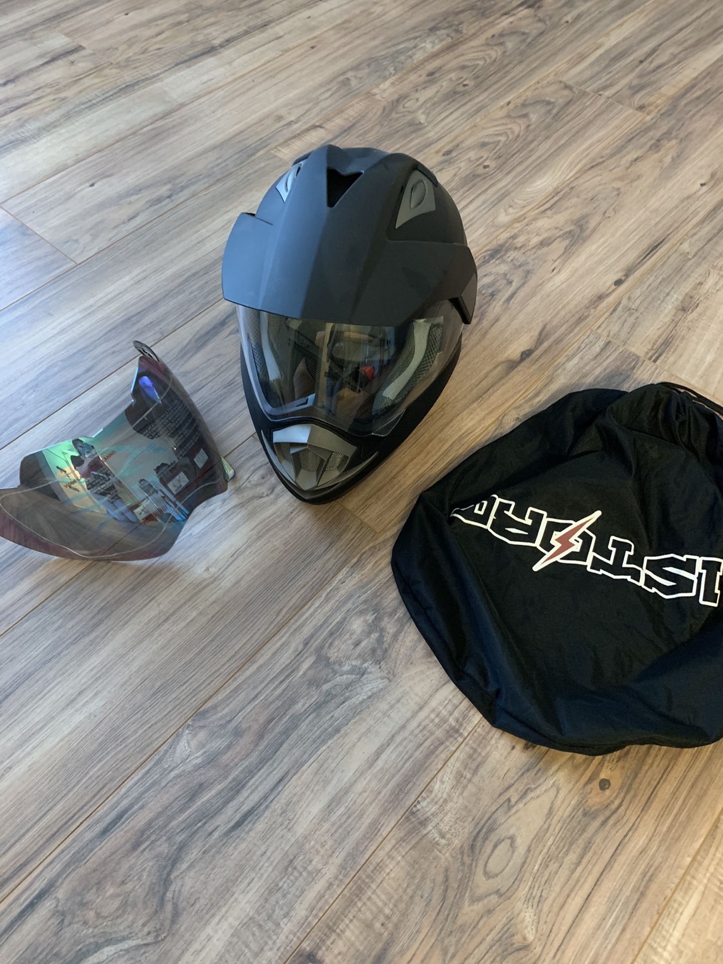 Dual Sport Helmet Motorcycle Full Face (XS)