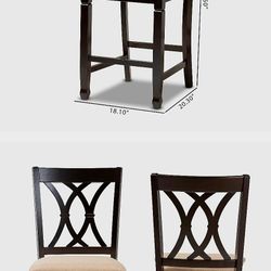 Baxton Studio Reneau Contemporary Fabric Cut-Out Back Counter Stool, Sand Brown and Espresso, 2-Pieces/Set (153-2PC-cha5-HdiT)

￼

￼

￼

￼

￼

￼

￼


