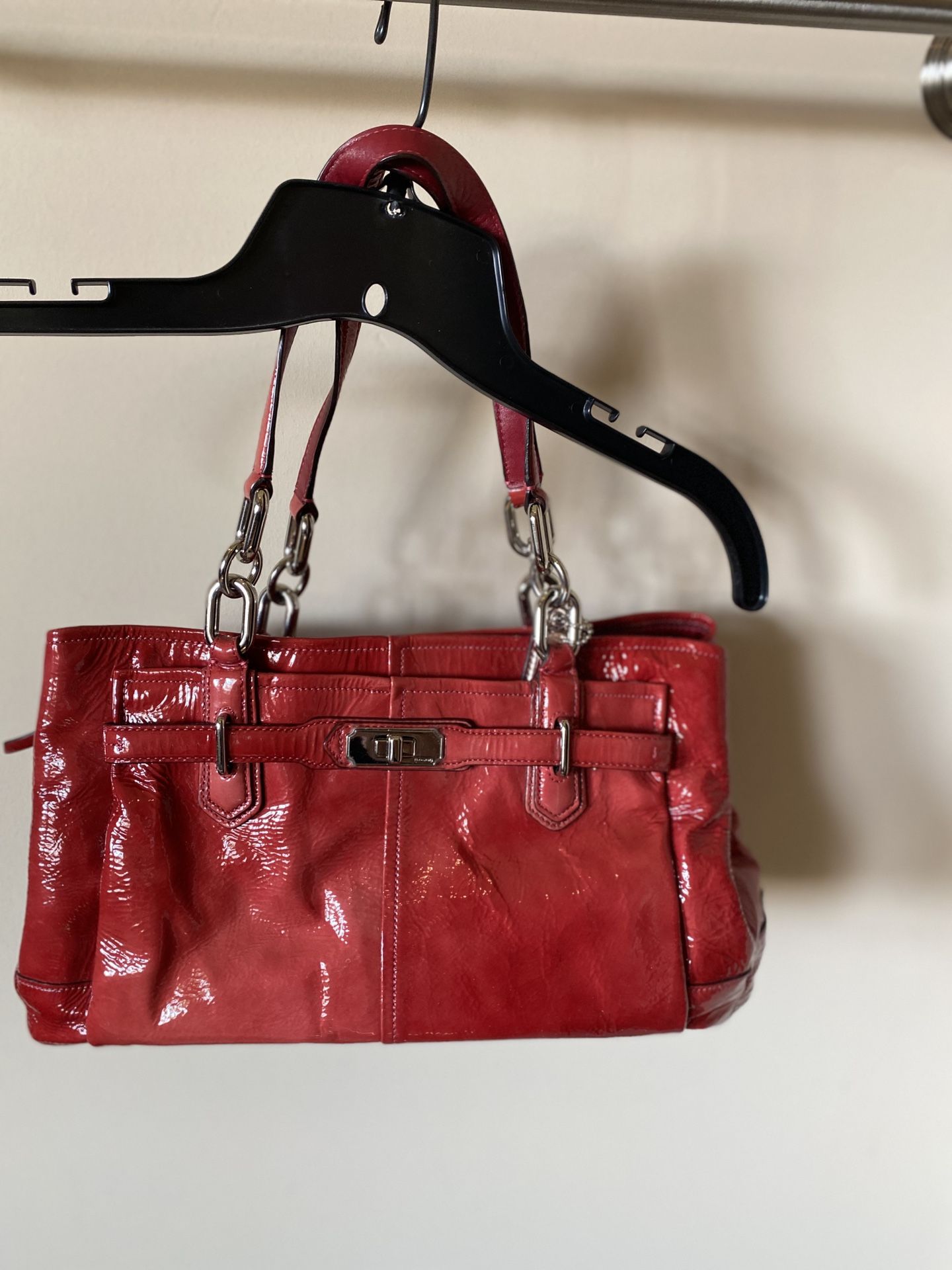 Coach Red Purse Handbag