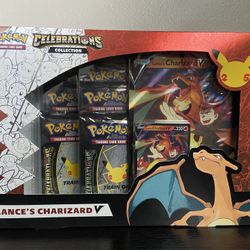 Pokémon TCG: Celebrations Collection Lance's Charizard V Box