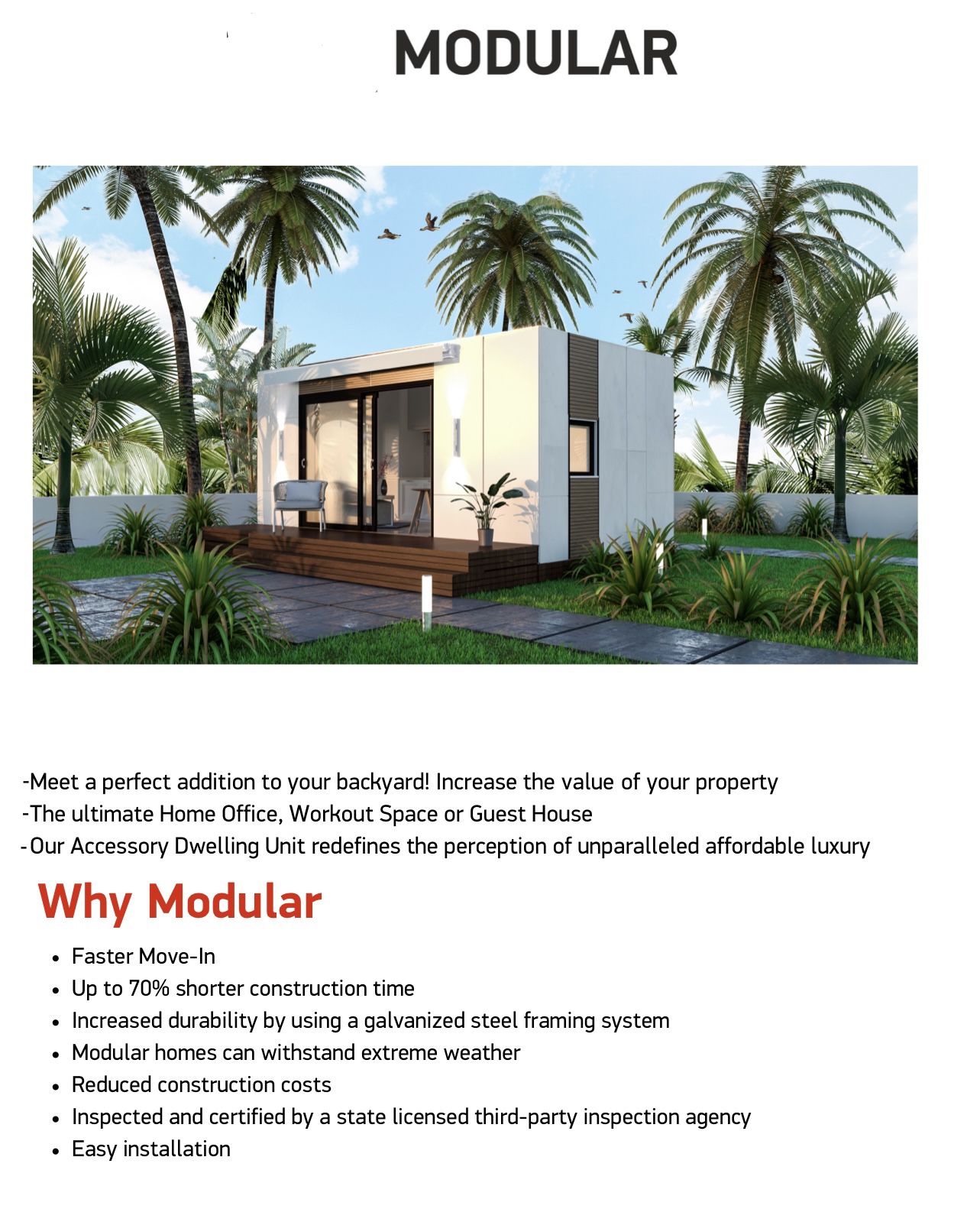 Modular Homes Houses Efficiencies For Category 5 Storms