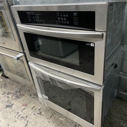 Samsung Built In 30” Microwave Oven Combo Open Box 
