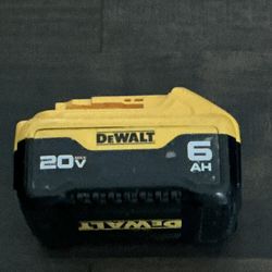 DEWALT 20V MAX Premium Lithium-Ion 6.0Ah Battery Pack 